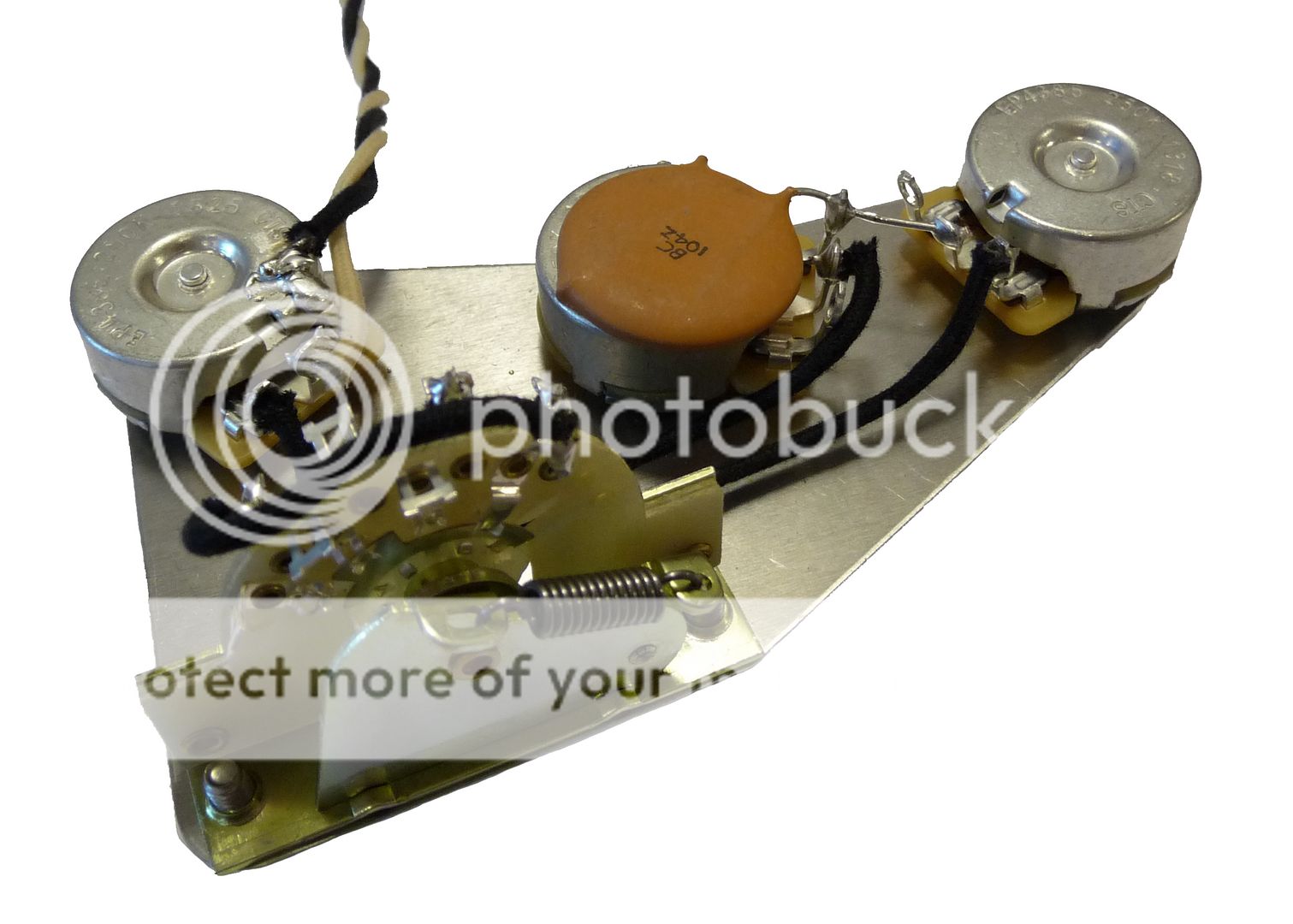 Jimi Hendrix Reproduction Stratocaster Strat Wiring Kit ... jimi hendrix stratocaster wiring diagram 