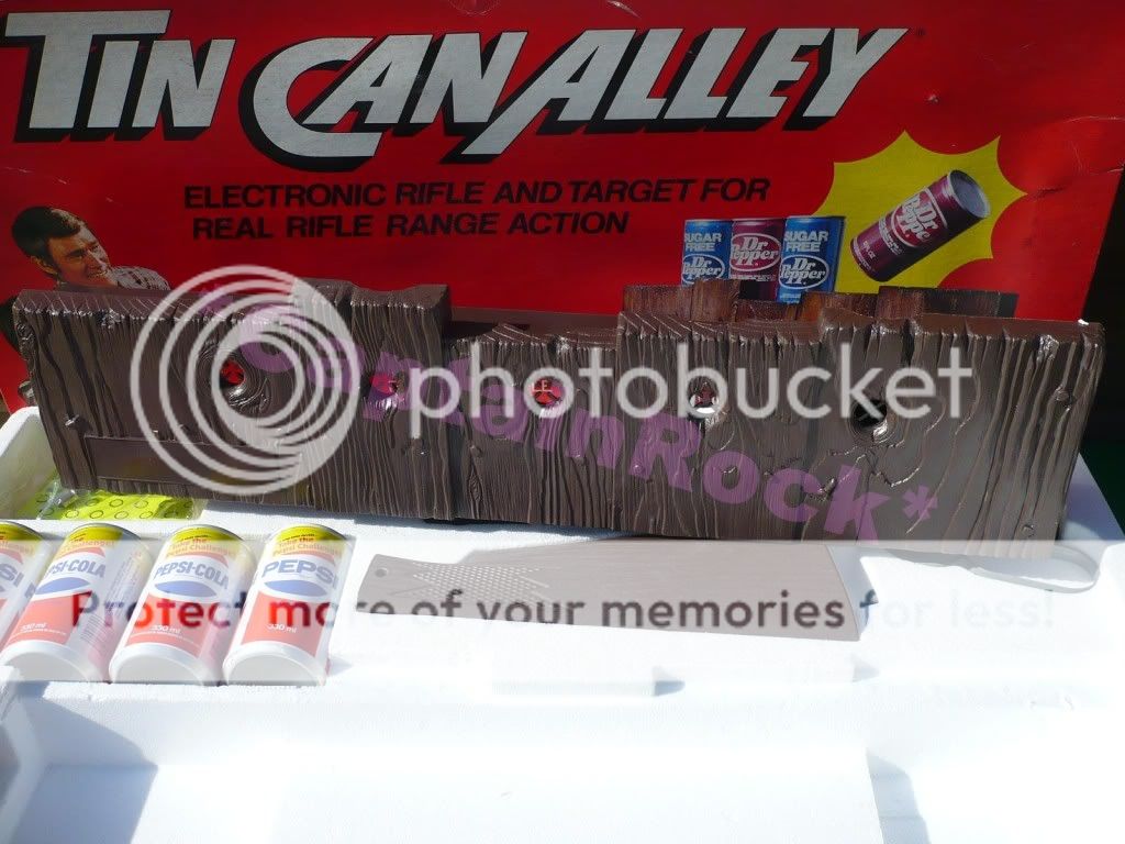 IDEAL CHUCK CONNERS VINTAGE TIN CAN ALLEY SHOOTING GAME NEAR MINT RARE eBay