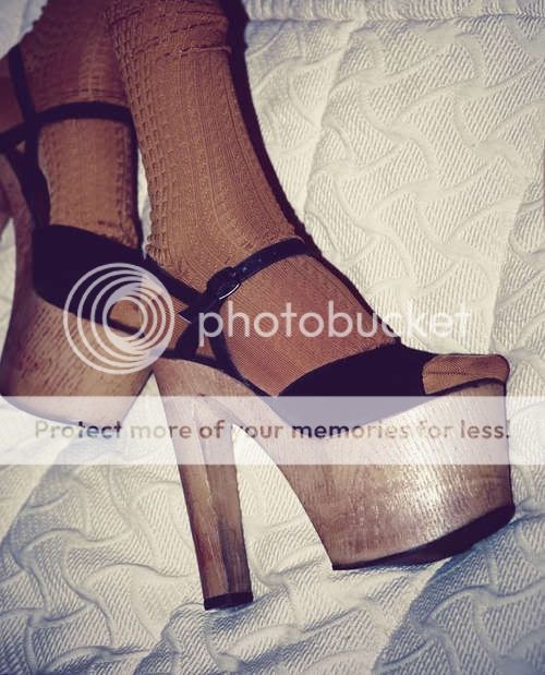 wooden platform