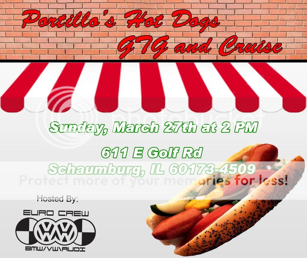 Portillo's hot dogs march 27th 2pm