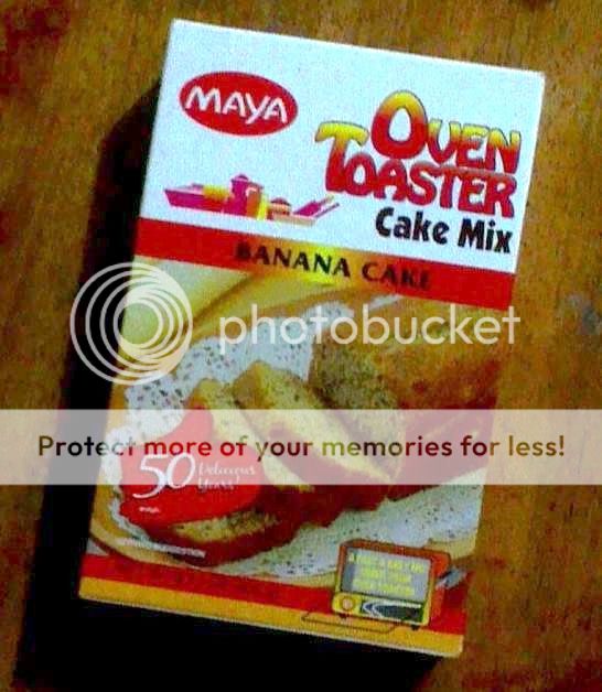 Maya Oven Toaster Banana Cake Mix Review Mommy Pehpot
